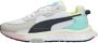 PUMA Wild Rider Layers Lage sneakers Leren Sneaker Dames Wit - Thumbnail 3