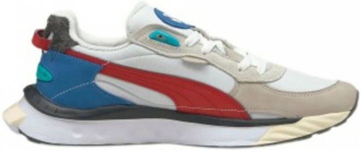 Puma Wild Rider Layers White Urban Red Schoenmaat 42 1 2 Sneakers 380697 01