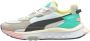 PUMA Wild Rider Layers Lage sneakers Leren Sneaker Wit - Thumbnail 8