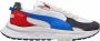 Puma Wild Rider Heren Schoenen White Synthetisch Leer Foot Locker - Thumbnail 14