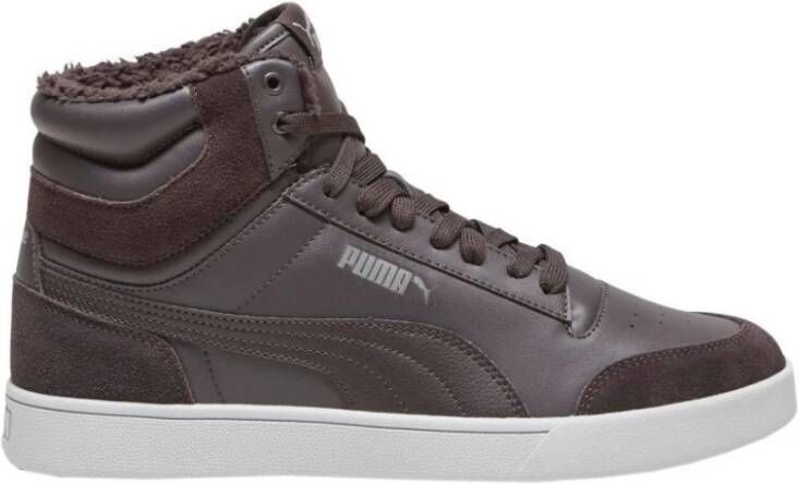 PUMA Shuffle Mid Fur wintersneaker gevoerd 387609 03 grijs - Foto 2