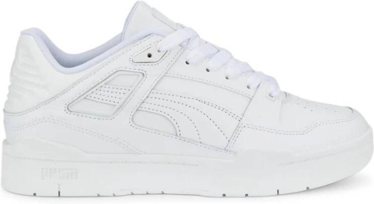 Puma Wit Leren Slipstream Heren Sneakers White Heren