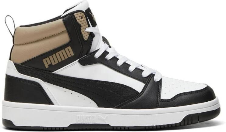Puma Wit Zwart Rebound V6 Sneakers