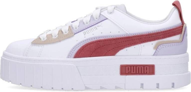 Puma Witte Lace Sneaker Ut Pop