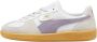 Puma Witte Leren Sneakers met Bleek Pruim Multicolor - Thumbnail 1