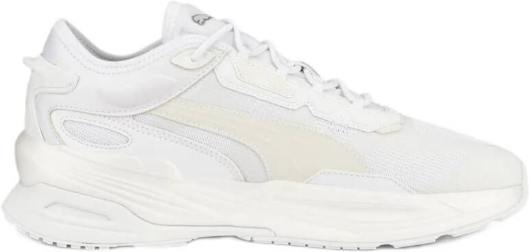 Puma Witte Leren Sneakers voor Heren White Heren