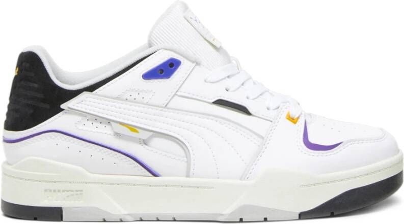 Puma Witte Zwarte Slipstream Bball Sneakers Wit Heren