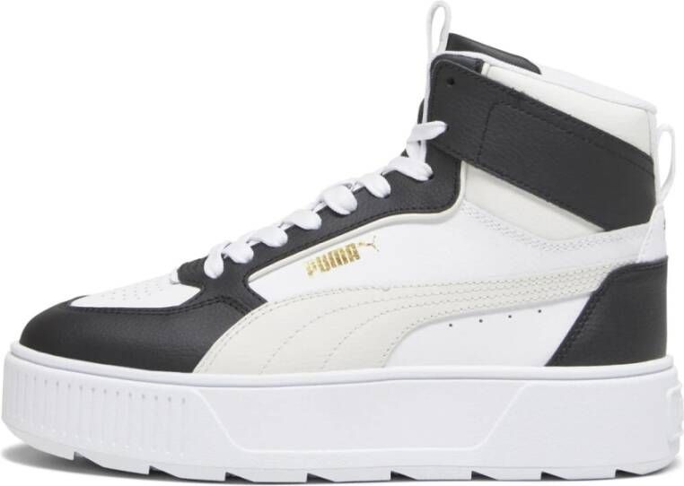 Puma Witte Mid Enkellaarzen White Dames