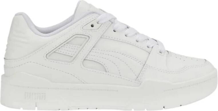 Puma Witte Slipstream Leren Junior Sneakers White Heren