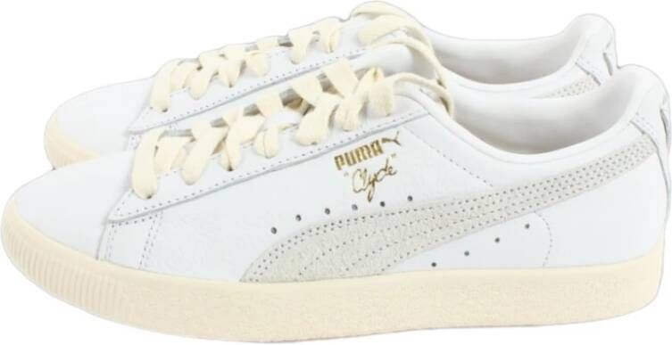 Puma Clyde Base Sneakers voor White