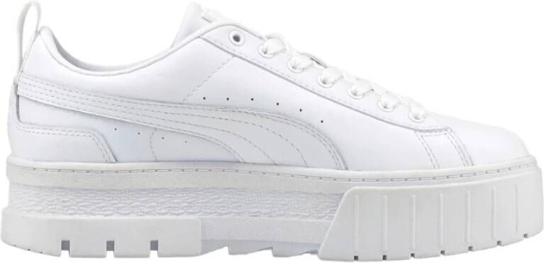 Puma Mayze Lth Wn´s Fashion sneakers Schoenen white maat: 42 beschikbare maaten:37.5 36 38.5 39 40.5 41 42 - Foto 7