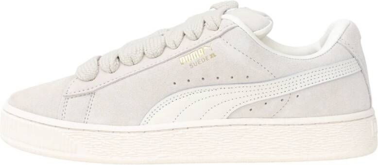Puma Witte Suede Sneakers voor Mannen en Vrouwen