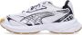 Puma Wit Zwart Lage Top Sneaker Velophasis White Unisex - Thumbnail 1