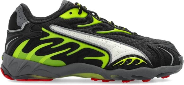 Puma X A$ap Rocky Inhale Heren Schoenen Zwart Maat: 40.5 Mesh Synthetisch Foot Locker