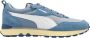 Puma Rider Fv Ami Stellar- White-Faded Denim - Thumbnail 1