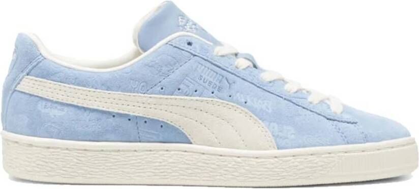 Puma X Sophia Chang Suede Classic Sneakers Blue Dames
