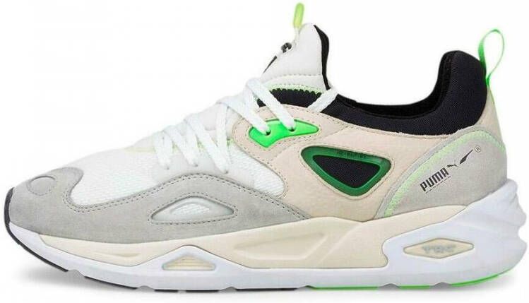 Puma Trc Blaze The Triangle White-Nimbus Cloud-Green Glare