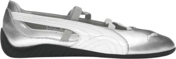 Puma Zilveren Ballet Sneakers voor Vrouwen