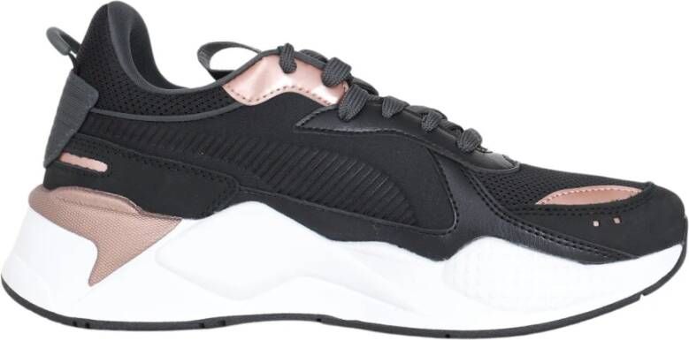 Puma Zwart en Goud Rs-X Glam Sneakers Multicolor Dames
