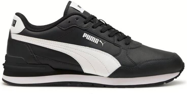 Puma Zwarte en witte hardloopschoenen