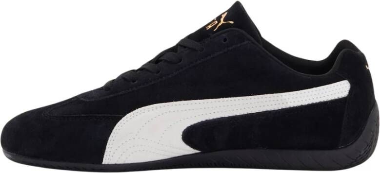 Puma Zwarte Speedcat OG Sneakers Wit Logo Multicolor Dames