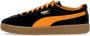 Puma Zwarte Suède Lage Schoen met Veters Black - Thumbnail 3