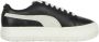 Puma Suede Mayu Lth Womens Black Marshmallow Schoenmaat 37 1 2 Sneakers 381042 02 - Thumbnail 4
