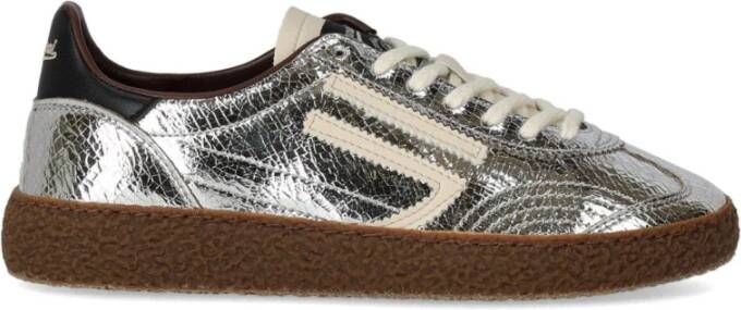Puraai Gescheurde Sneaker met Reptiel Effect