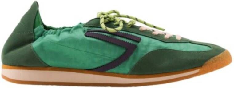 Puraai Groene Panther Basil Sneakers