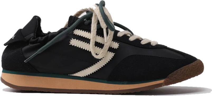 Puraai Phantom Sneaker met Suède Inzetstukken