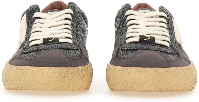 PURAAI Lage Sneakers Dames 1.01 Vintage Leer Zwart - Foto 12