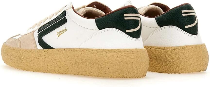 Puraai Sneakers laag 'VISCHIO' wit - Foto 7
