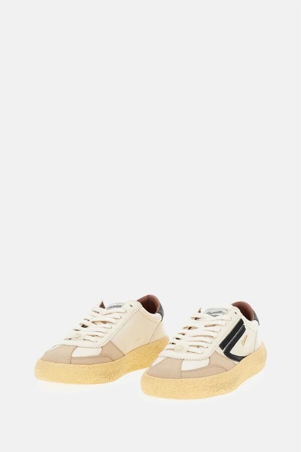 PURAAI Lage Sneakers Dames 1.01 Vintage Leer Beige - Foto 6