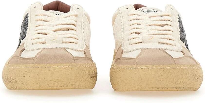 PURAAI Lage Sneakers Dames 1.01 Vintage Leer Beige - Foto 9