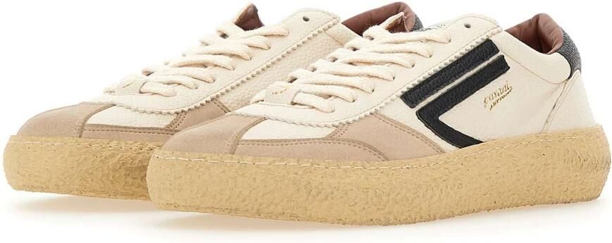 PURAAI Lage Sneakers Dames 1.01 Vintage Leer Beige - Foto 14