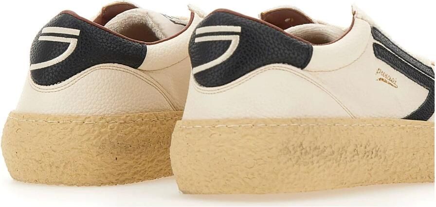 PURAAI Lage Sneakers Dames 1.01 Vintage Leer Beige - Foto 8
