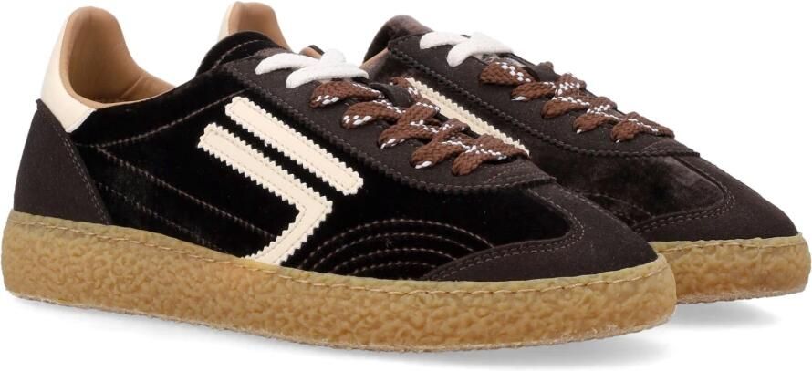 PURAAI Lage Sneakers Dames 6.01 Xs Textiel Bruin - Foto 14