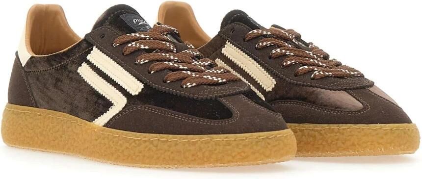 PURAAI Lage Sneakers Dames 6.01 Xs Textiel Bruin - Foto 11