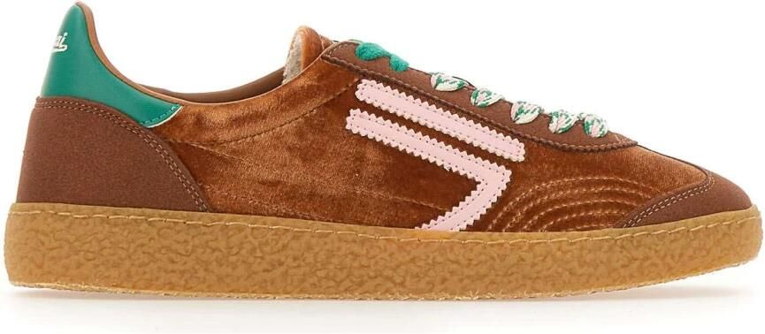 PURAAI Lage Sneakers Dames 6.01 Xs Textiel Bruin