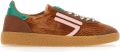 PURAAI Lage Sneakers Dames 6.01 Xs Textiel Bruin - Goud