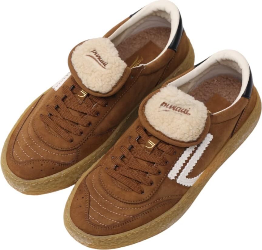 Puraai Bruine Dames Sneaker Polly - Foto 2