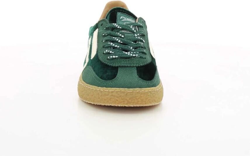 Puraai Groene Damesschoenen Stijlvol Model