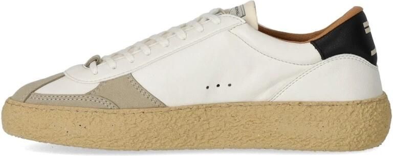 Puraai Klassieke Pitch Sneaker Wit Leer