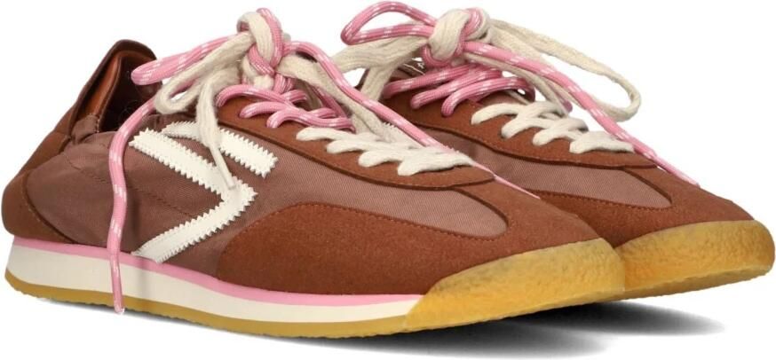 Puraai Panther Sneakers Textiel Dames Bruin - Foto 3