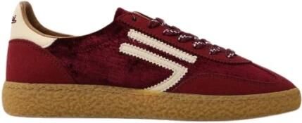 PURAAI Lage Sneakers Dames 6.01 Xs Textiel Rood