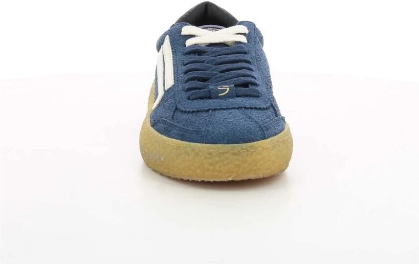 Puraai Vintage Blauwe Herenschoenen