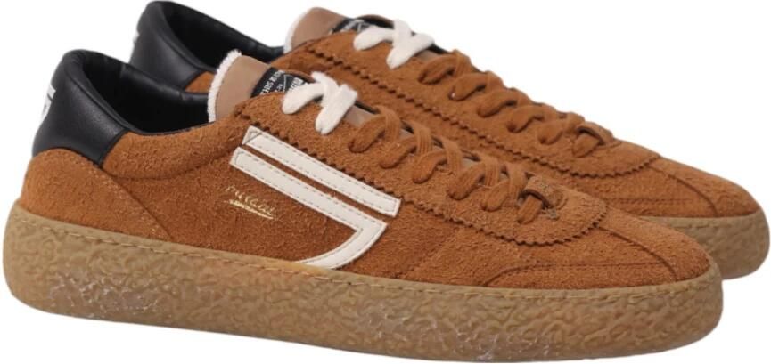 Puraai Vintage Heren Sneakers Bruin