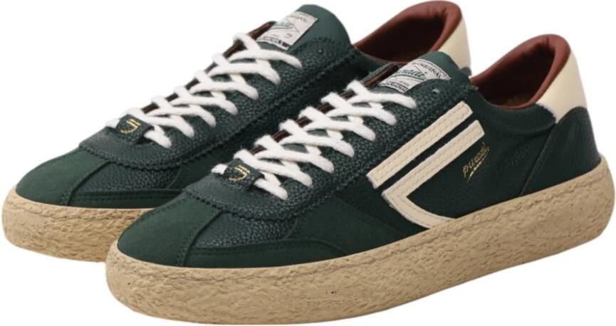 Puraai Vintage Heren Sneakers Groen