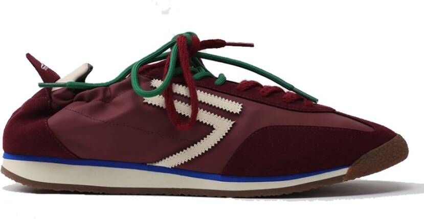 Puraai Rood Groene Canvas Sneaker