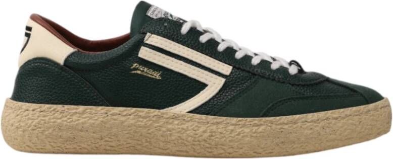 Puraai Vintage Heren Sneakers Groen